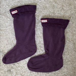 Purple Hunter Boot Socks